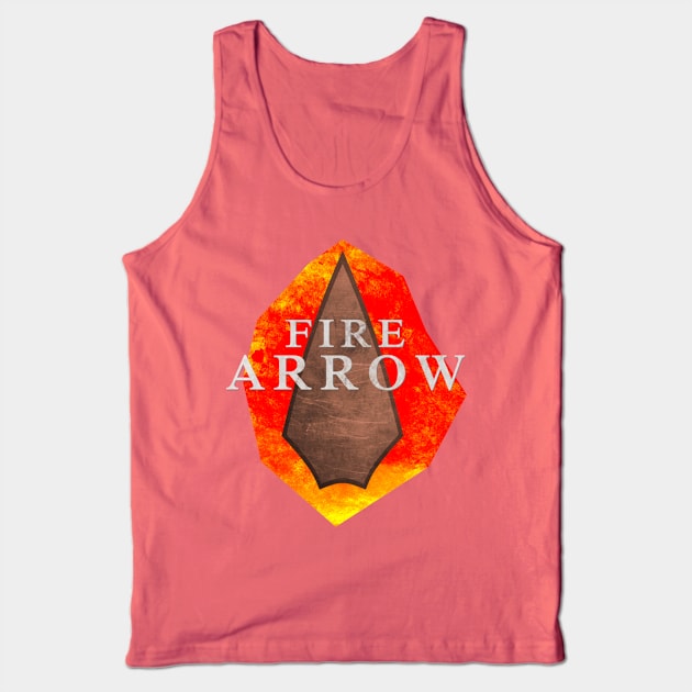 Fire Arrow Tank Top by blairjcampbell